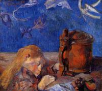 Gauguin, Paul - Clovis Gauguin Asleep